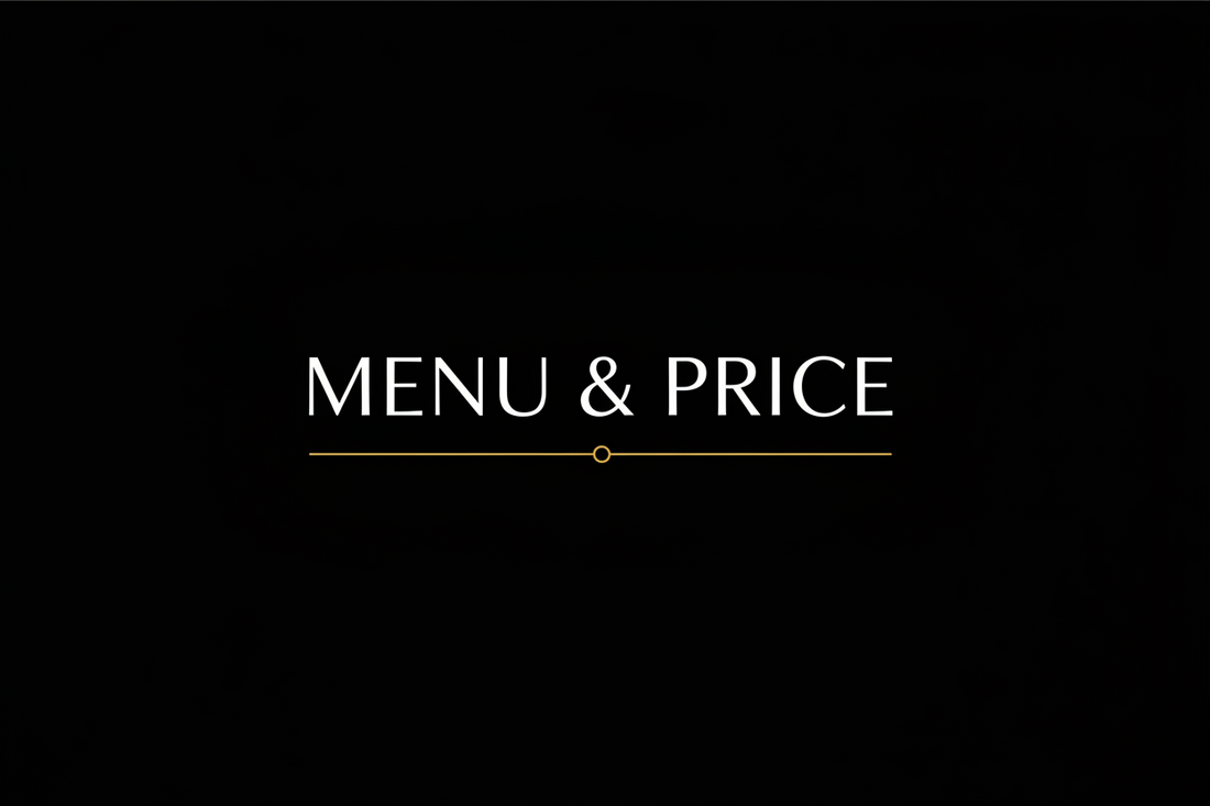 MENU&PRICE